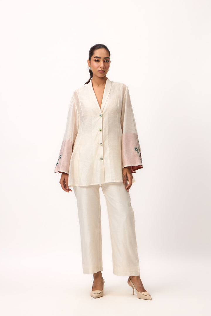 Lotus Jaal Coord Set Off White