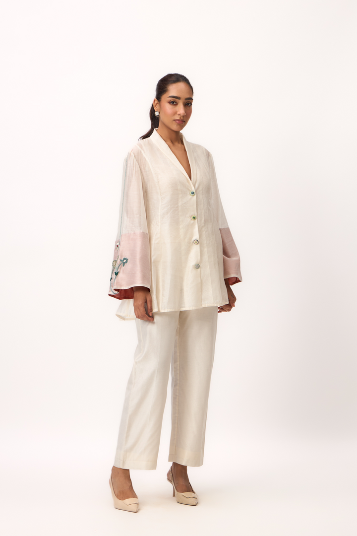 Lotus Jaal Coord Set Off White