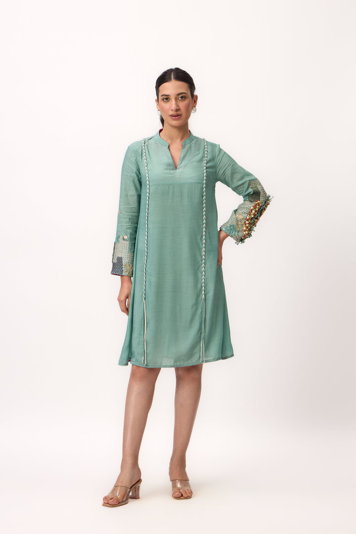 Shami Wispher Dress Warm Teal