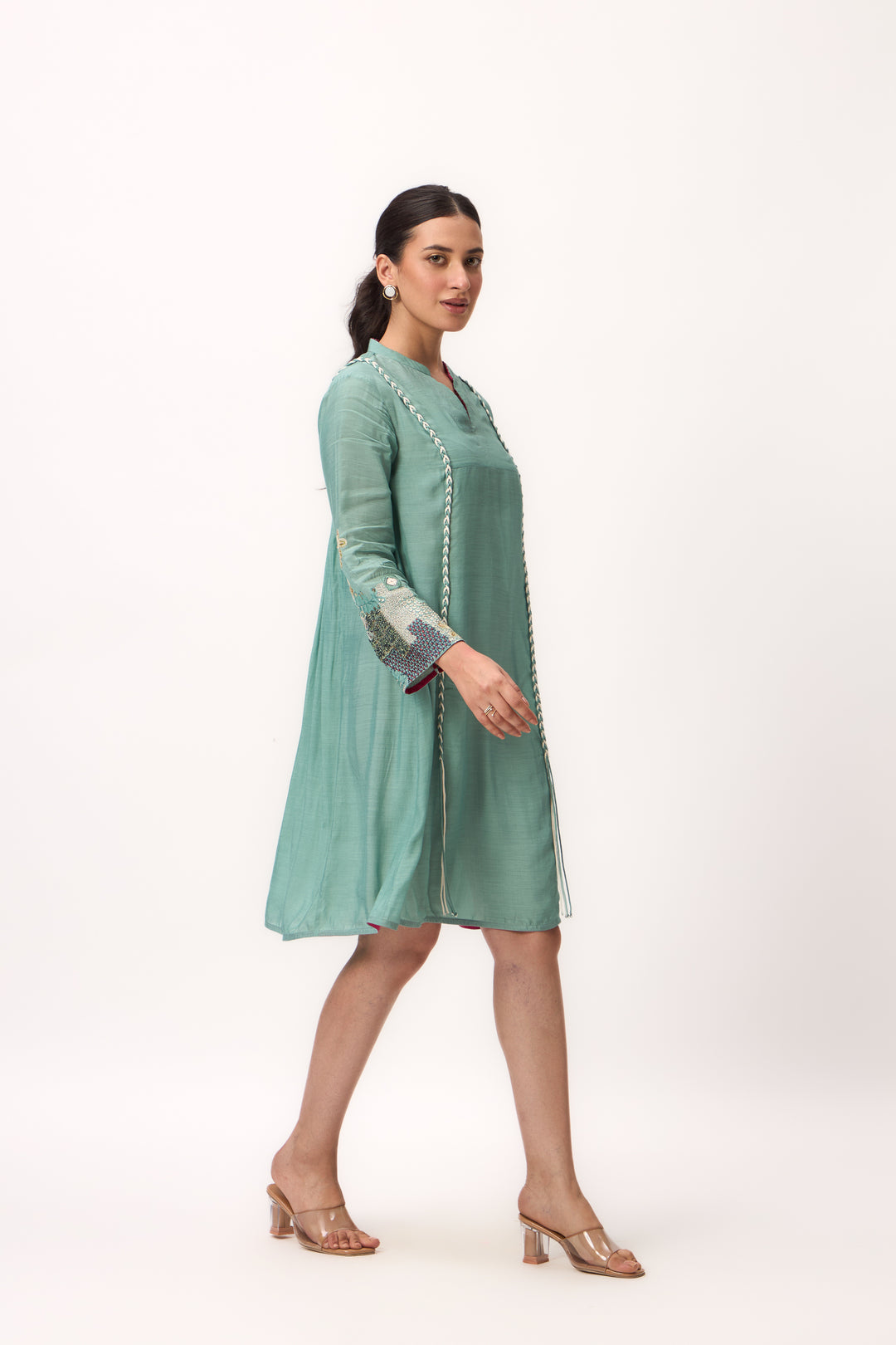 Shami Wispher Dress Warm Teal