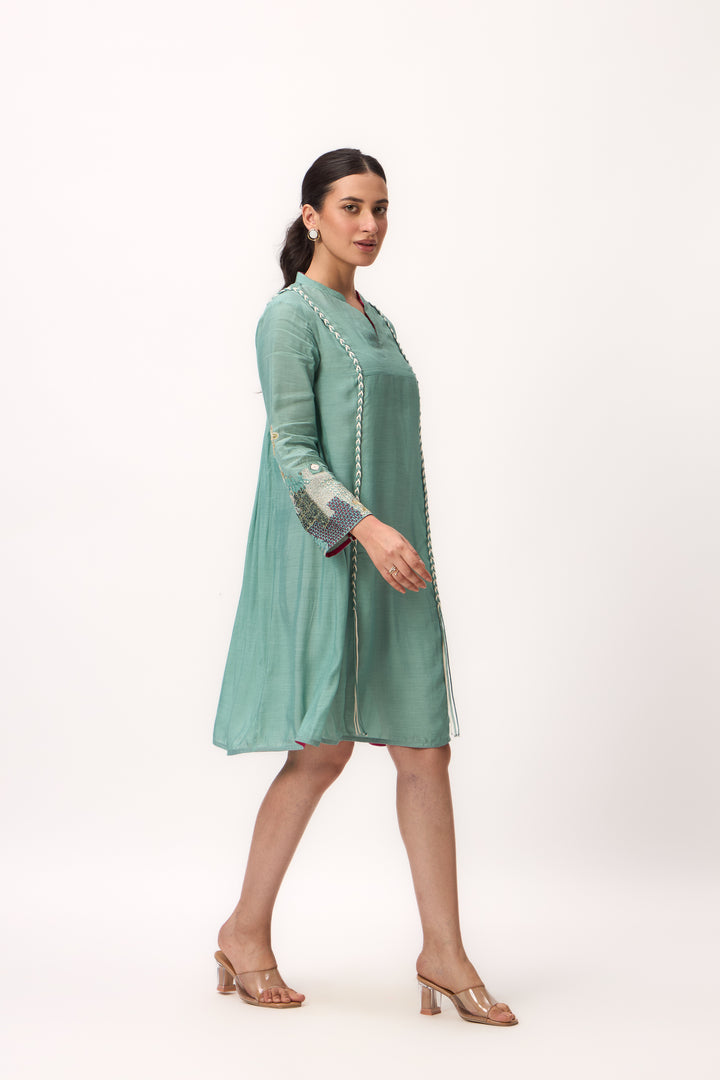 Shami Wispher Dress Warm Teal