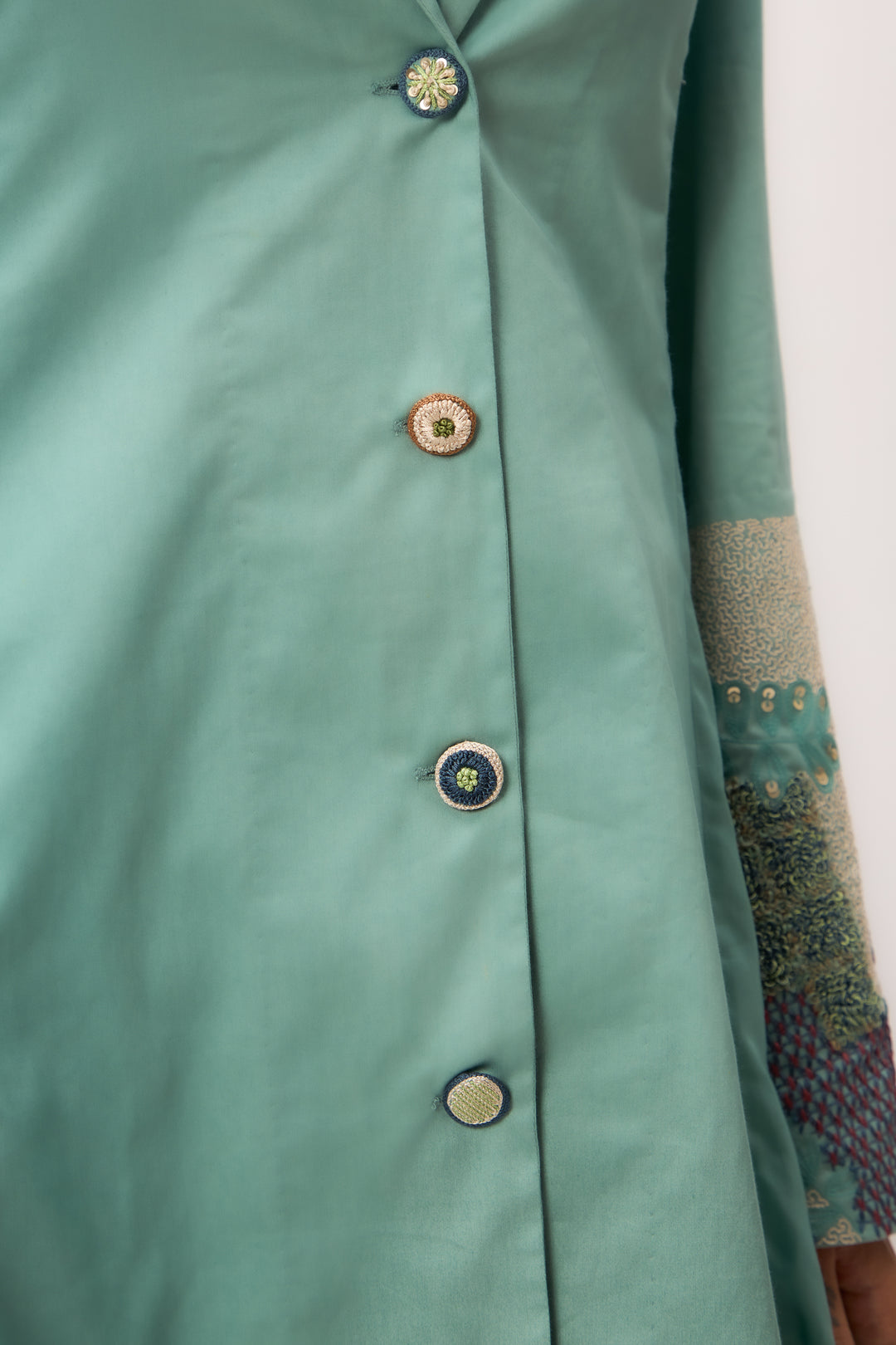 Shami Wispher Coord Set Warm Teal