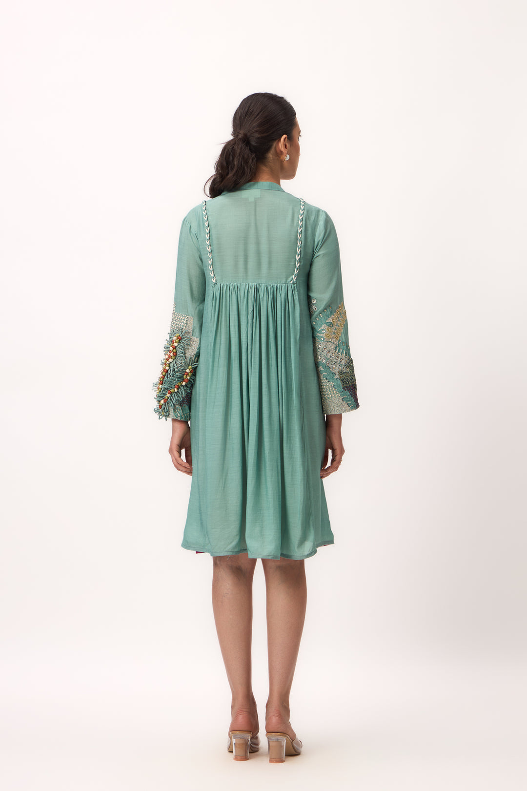 Shami Wispher Dress Warm Teal