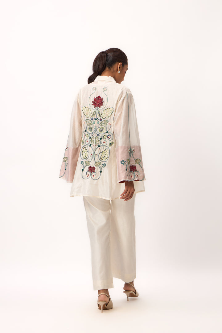 Lotus Jaal Coord Set Off White