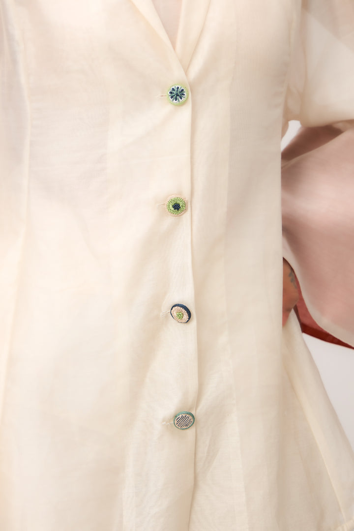 Lotus Jaal Coord Set Off White