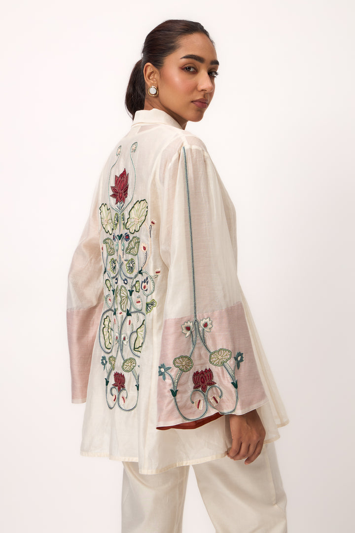 Lotus Jaal Coord Set Off White