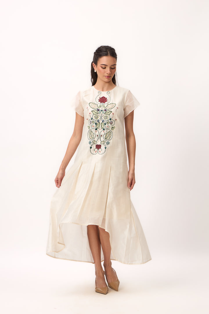 Lotus Jaal Dress Off White